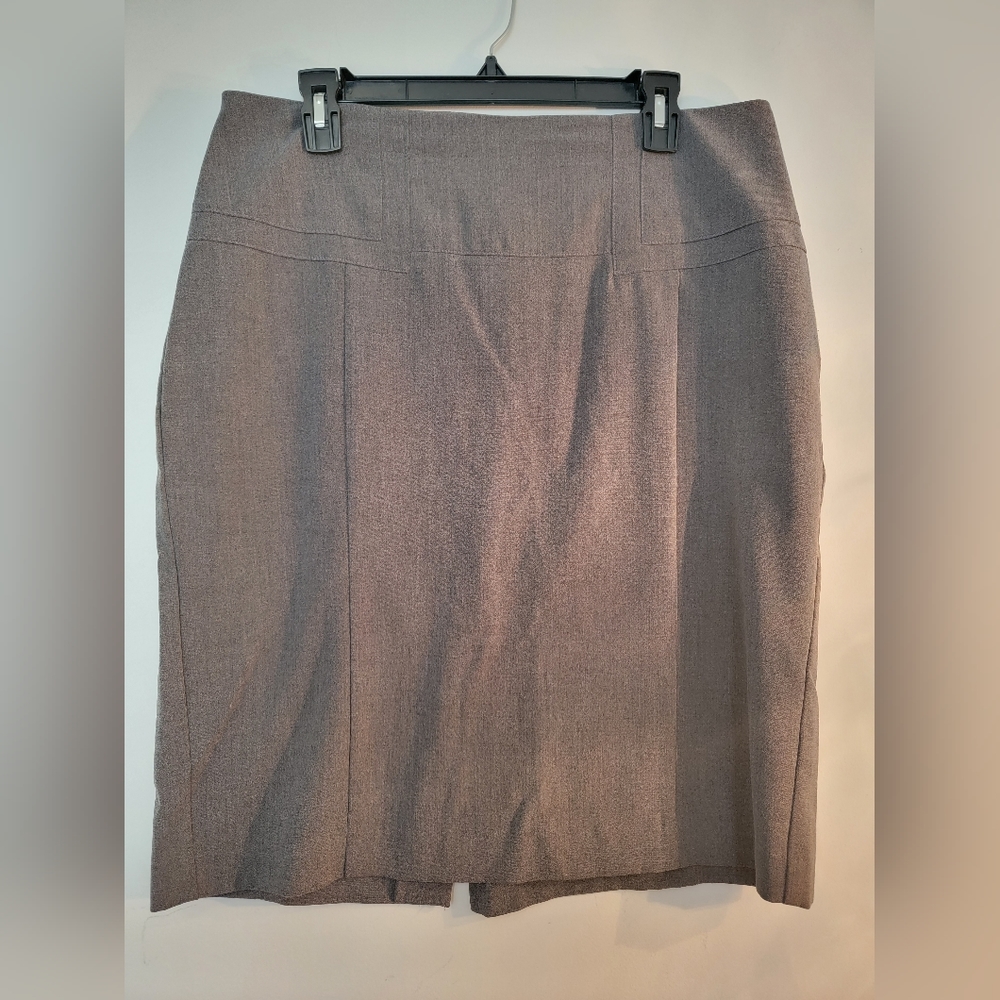 Briggs NY Gray Pencil Skirt, Size 14